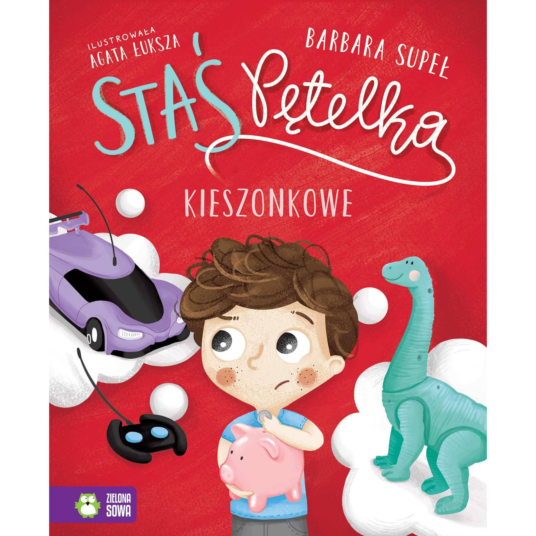 Staś Pętelka Kieszonkowe Polish children’s book cover