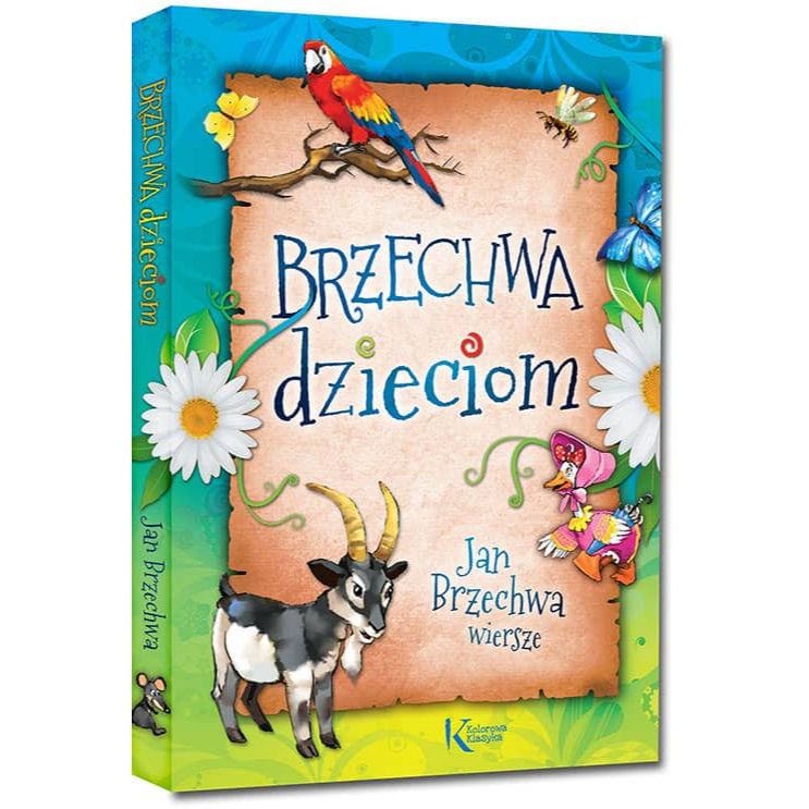 Brzechwa Dzieciom Jan Brzechwa – okładka książki dla dzieci