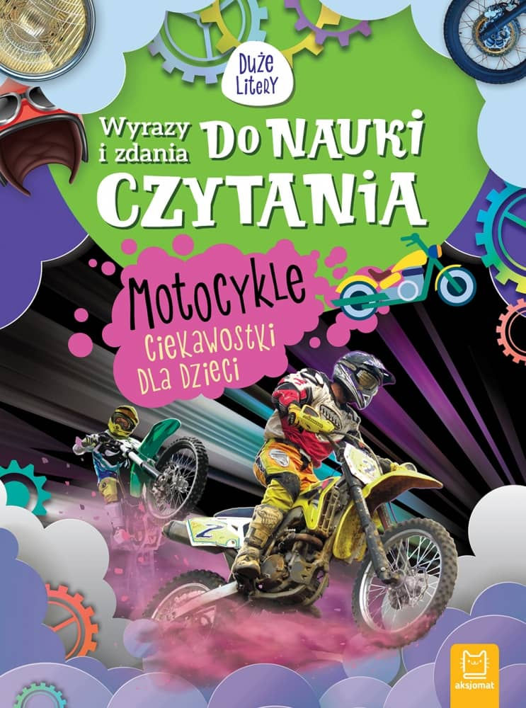 Wyrazy i zdania do nauki czytania - Motocykle (Reading Practice - Motorcycles)