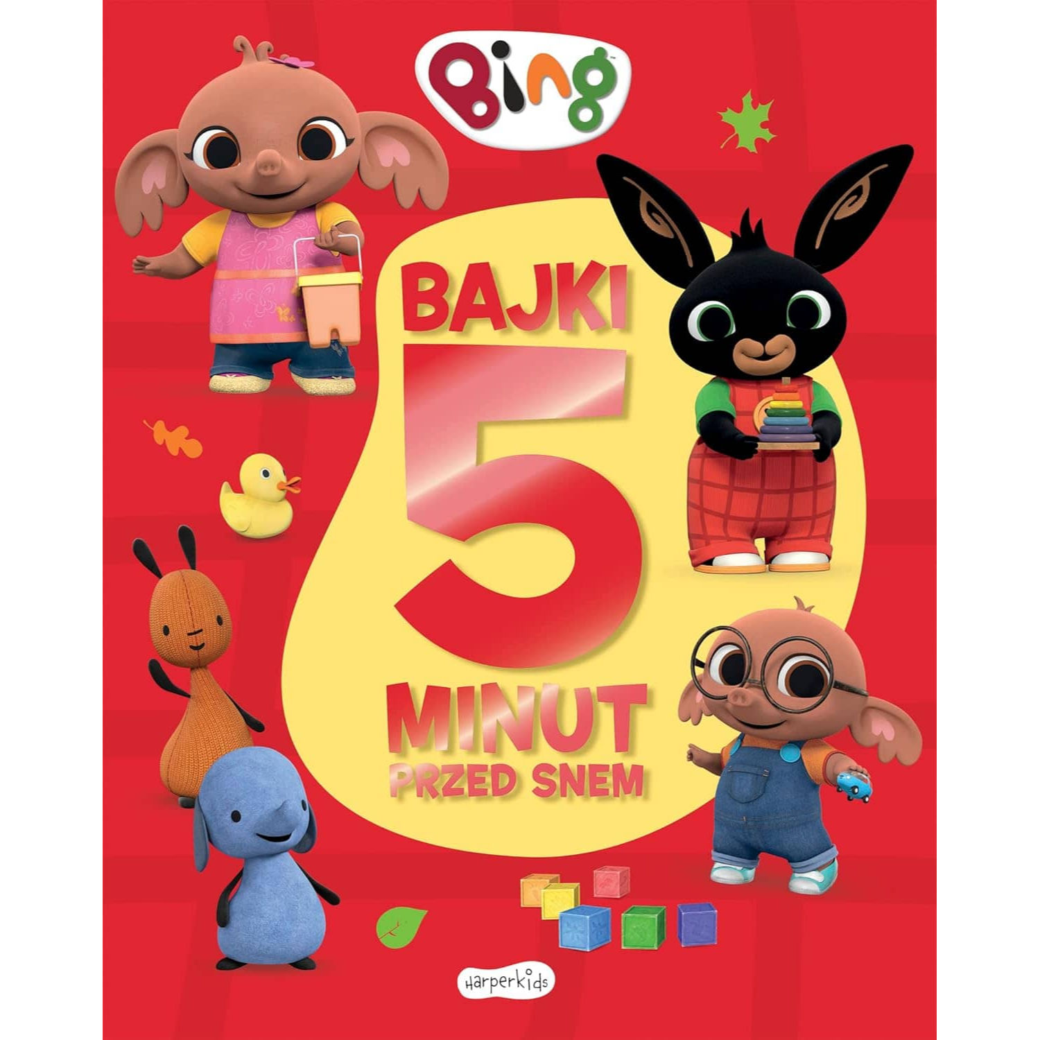 Bing bedtime storybook cover Bajki 5 minut przed snem Polish