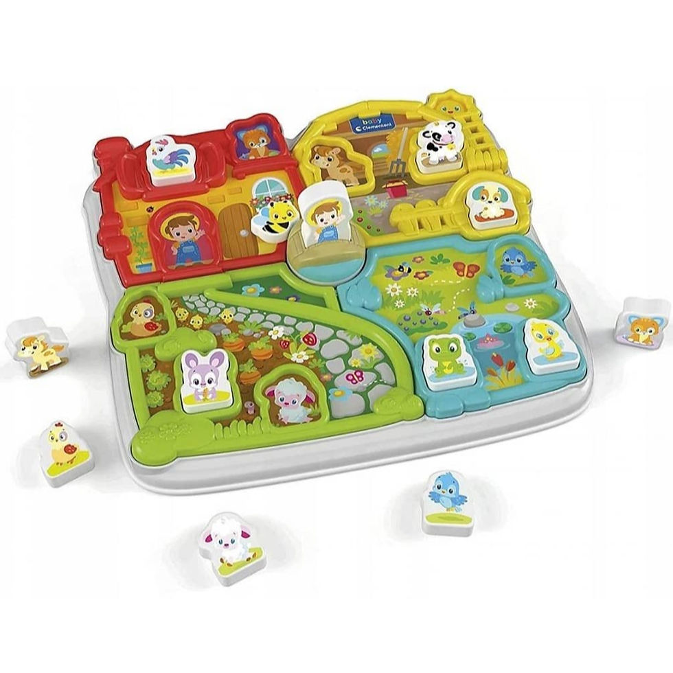 Thumbnail: Clementoni Interaktywna Farma educational toy with music and lights