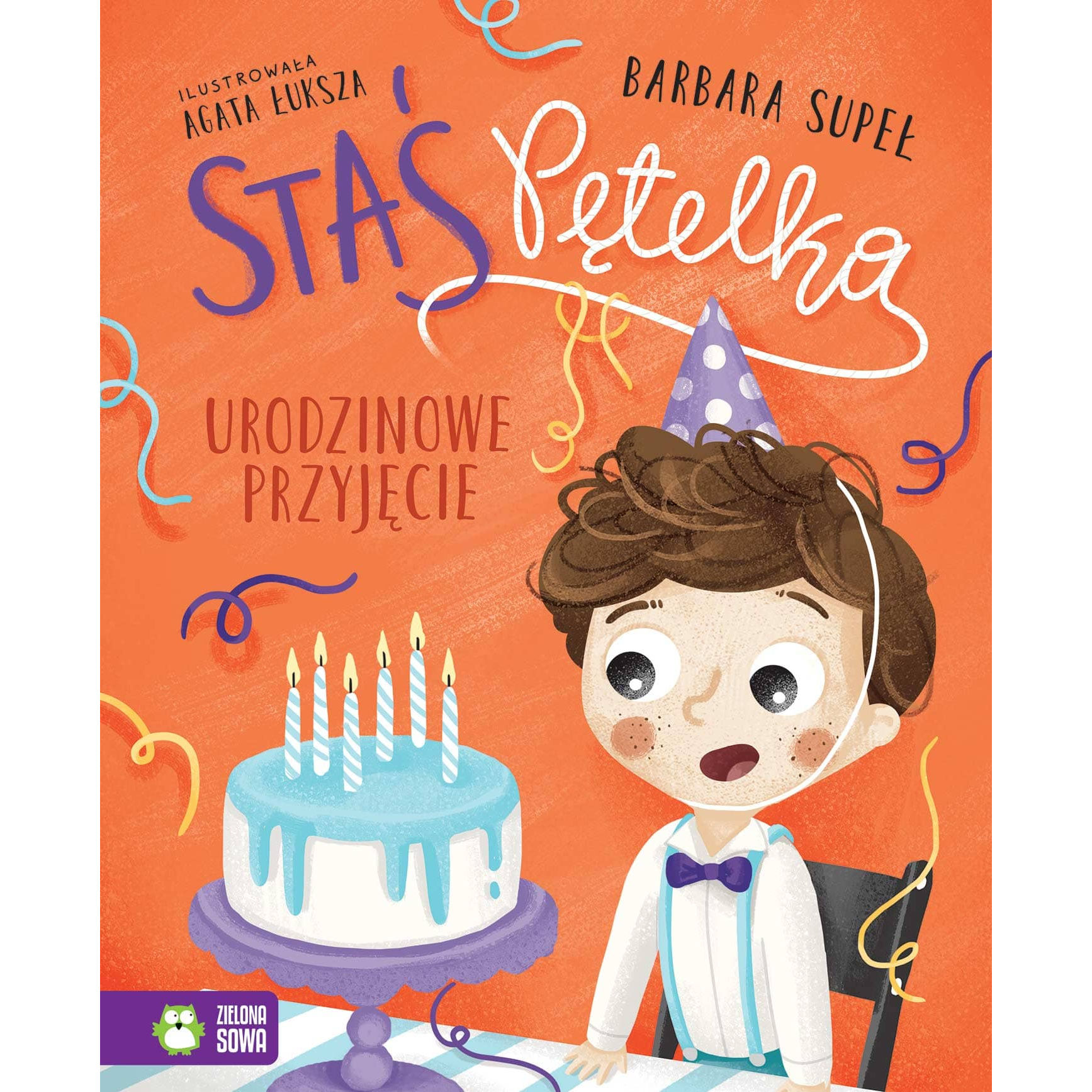 Staś Pętelka Birthday Party Polish children’s book cover