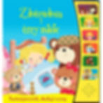 Polish sound book for kids – Słuchaj i Śpiewaj: Złotowłosa i trzy misie – interactive fairy tale with audio buttons