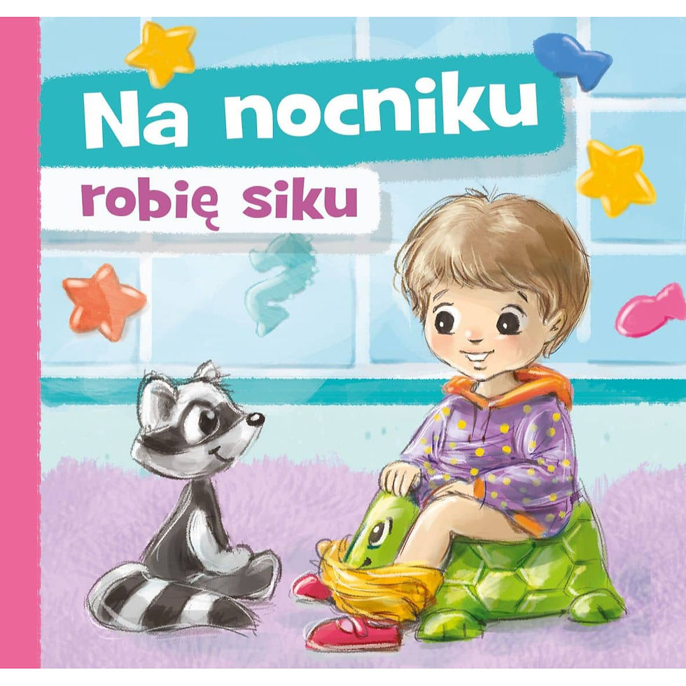 Robię Siku na Nocniku – Polish potty training book for boys – front cover
