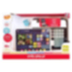 Polish learning laptop for kids with keyboard quiz modes Smily Play