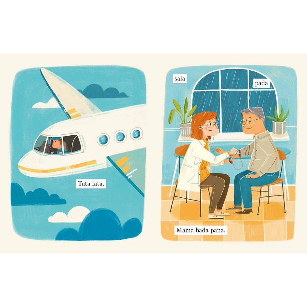 Sylaby i słowa Polish syllable reading books for children