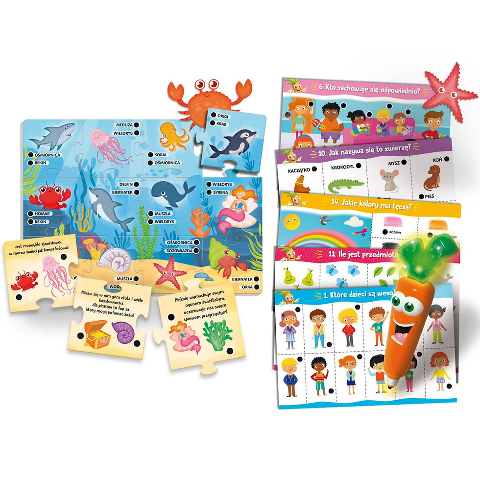 Thumbnail: Carotina Polish Play and Learn educational game with puzzles