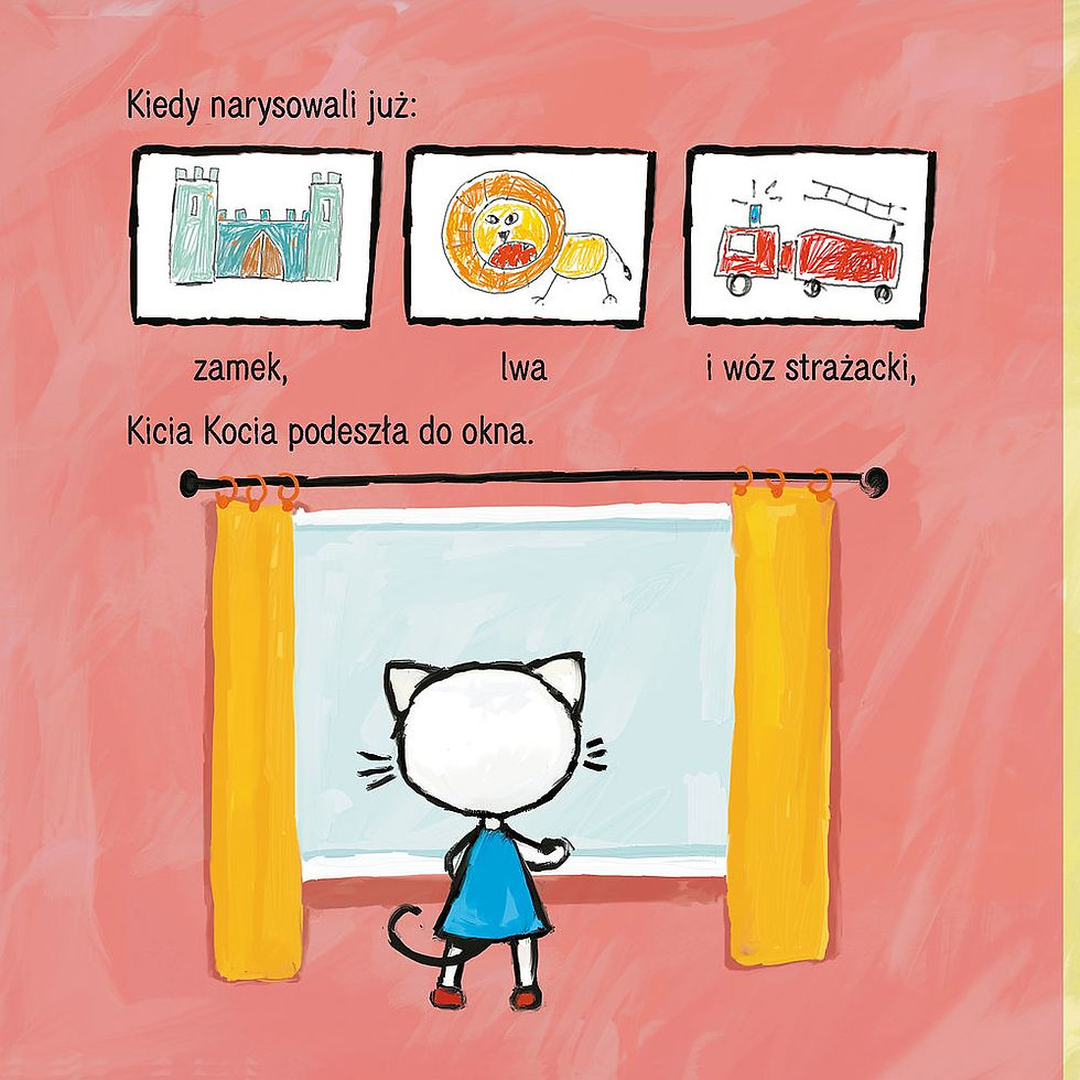 Thumbnail: Kicia Kocia Book for Kids – Dzień dobry! (Good Morning!)
