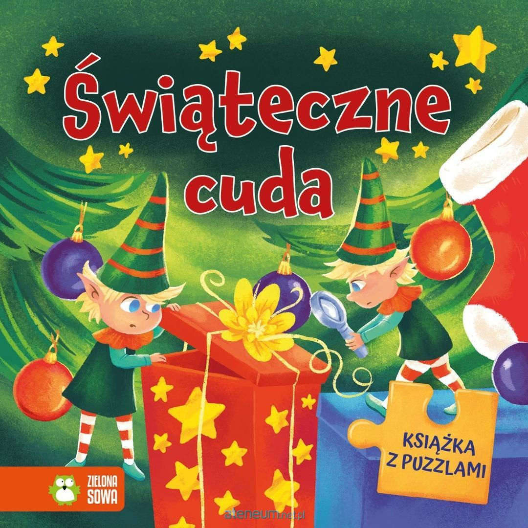 Świąteczne cuda. Książka z puzzlami – Christmas Puzzle Book