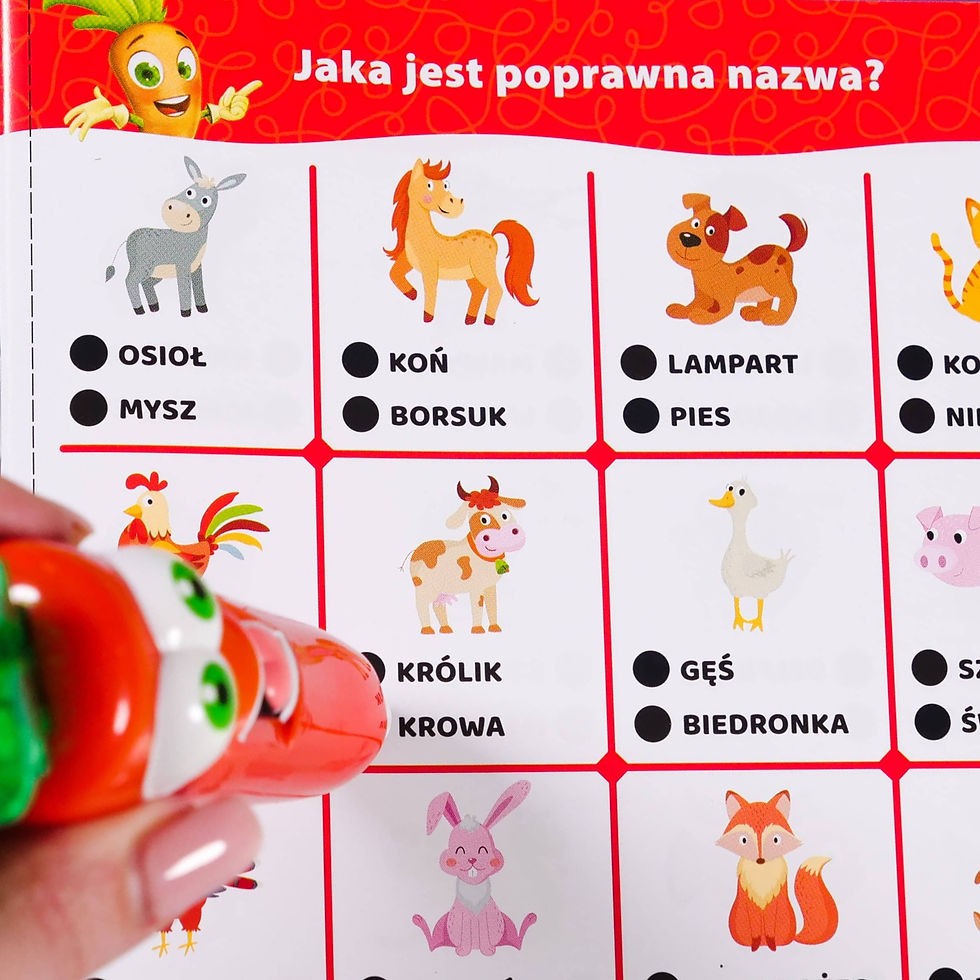 Thumbnail: Carotina interactive talking carrot pen with cards