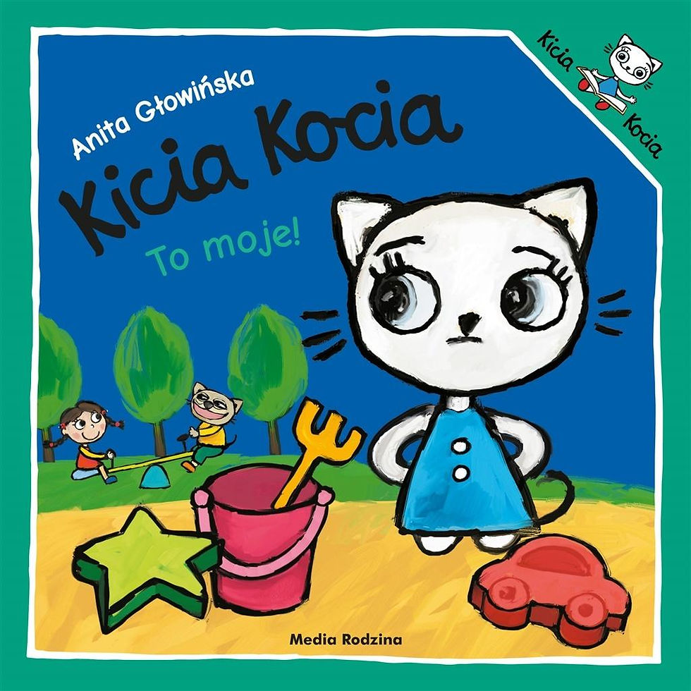 That’s Mine! – Kicia Kocia To moje Polish toddler board book USA