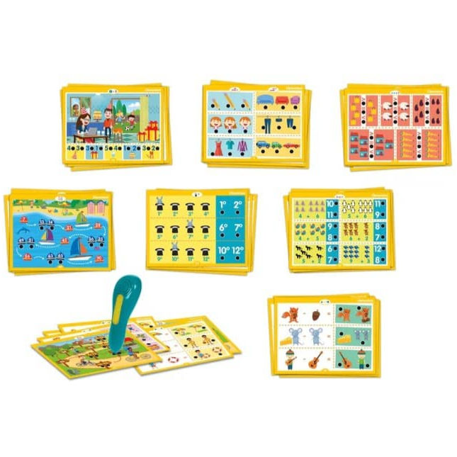 Thumbnail: Interactive math quiz game for children with lights and sounds