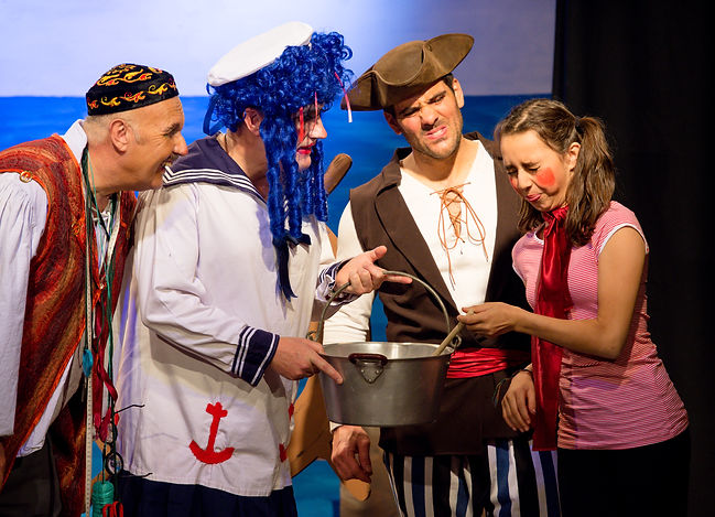 Frant Panto performing Sinbad the sailor