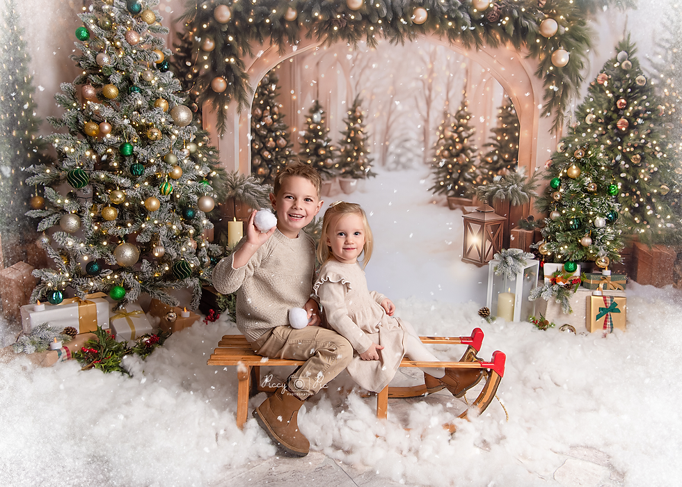 Family Christmas Photoshoot Hailsham
