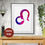 थंबनेल: Leo Zodiac Sign Printable Wall Art