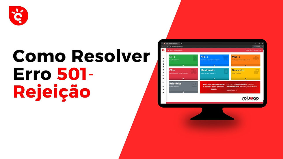 Rejeição 501: Prazo de cancelamento superior ao previsto na Legislação