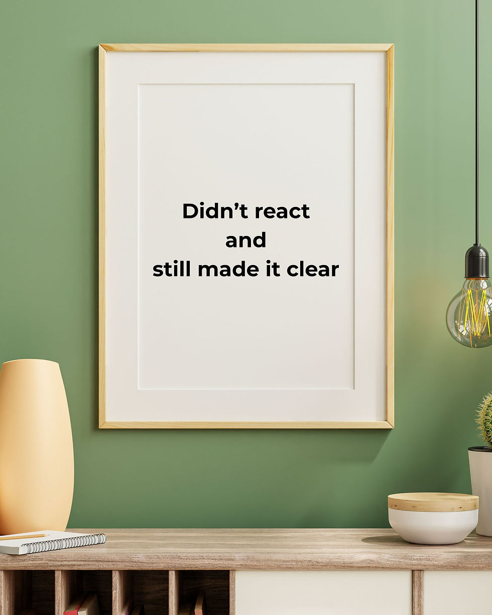 Thumbnail: Minimalist quote print displayed in clean modern living room setting