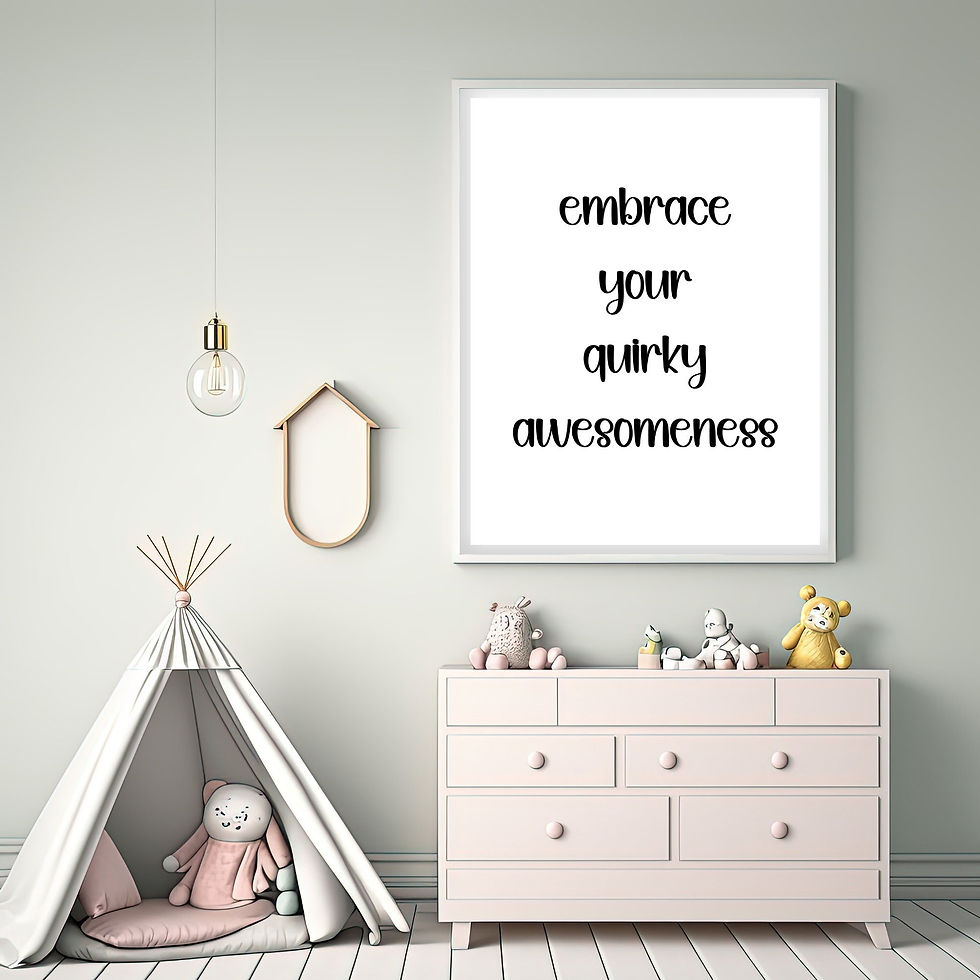 Thumbnail: Embrace Your Quirky Awesomeness: A Delightful Printable Download for Unleashing