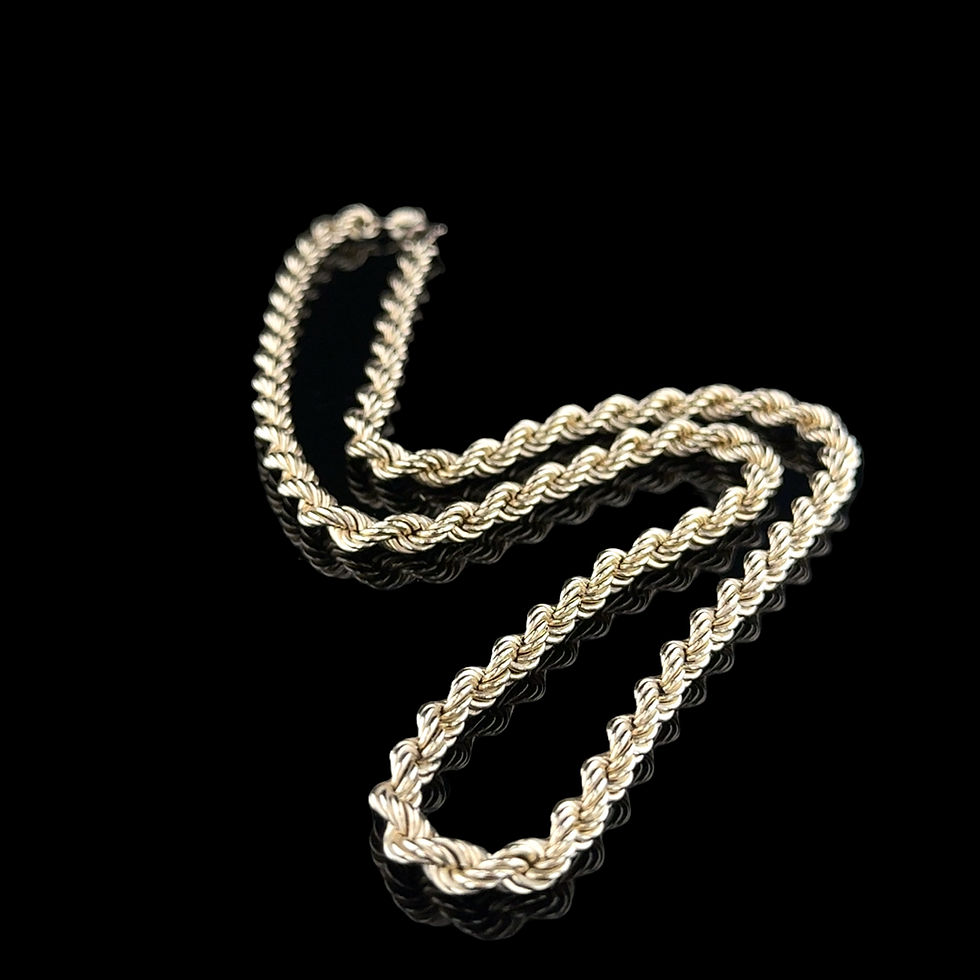 Yellow Gold Rope Chain