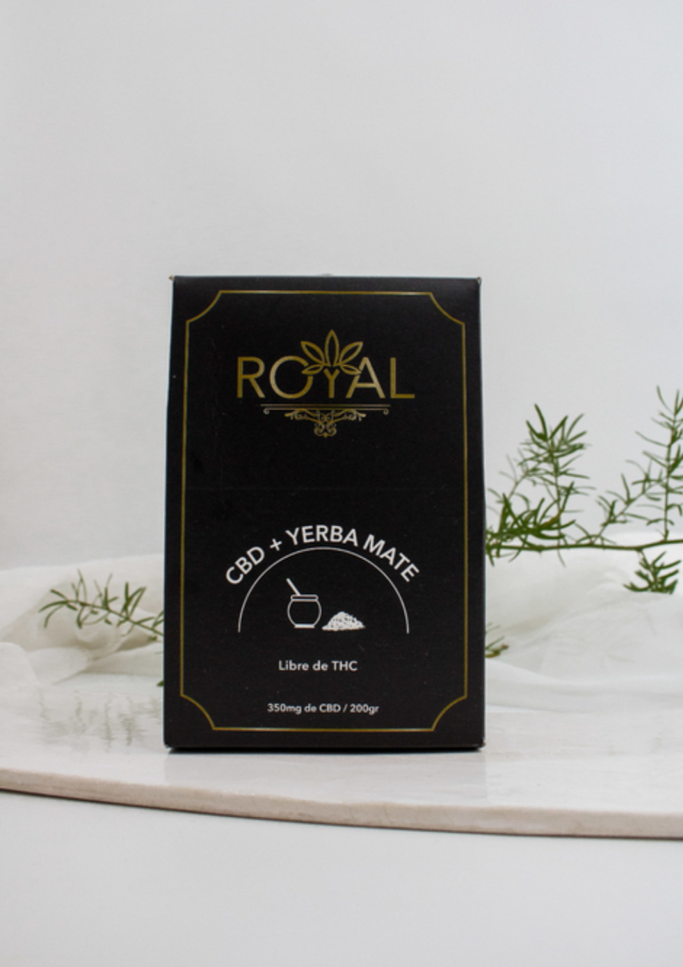 YERBA MATE 350MG CBD X200GR