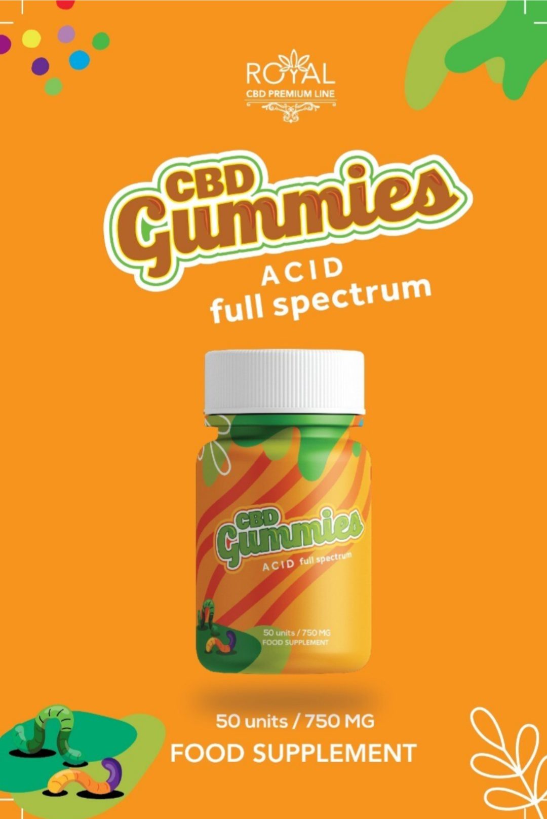 Royal Gummies Acid Full Spectrum