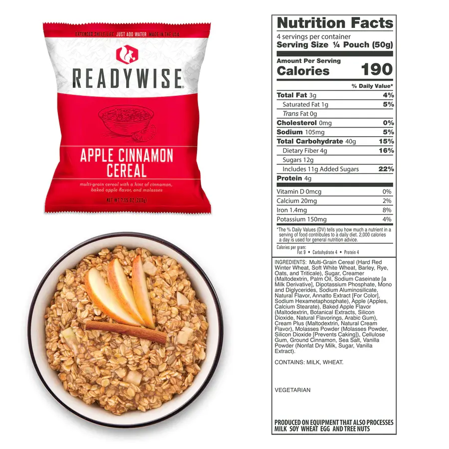 Thumbnail: 2160 Serving Package of Long Term Emergency Food Supply