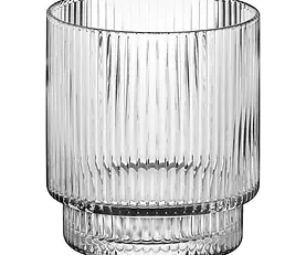 Ribbed Rocks Glass