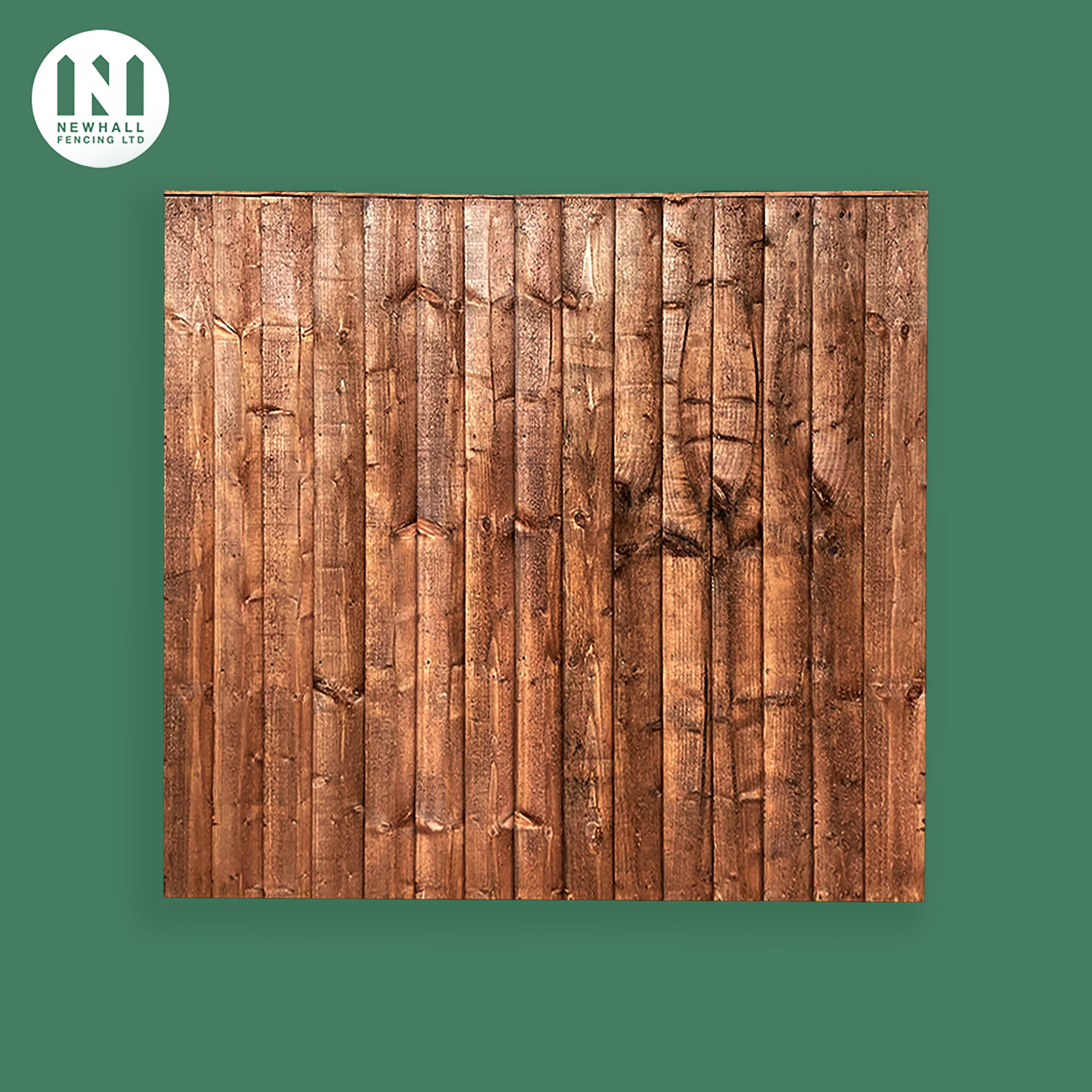 Feather board panel treated