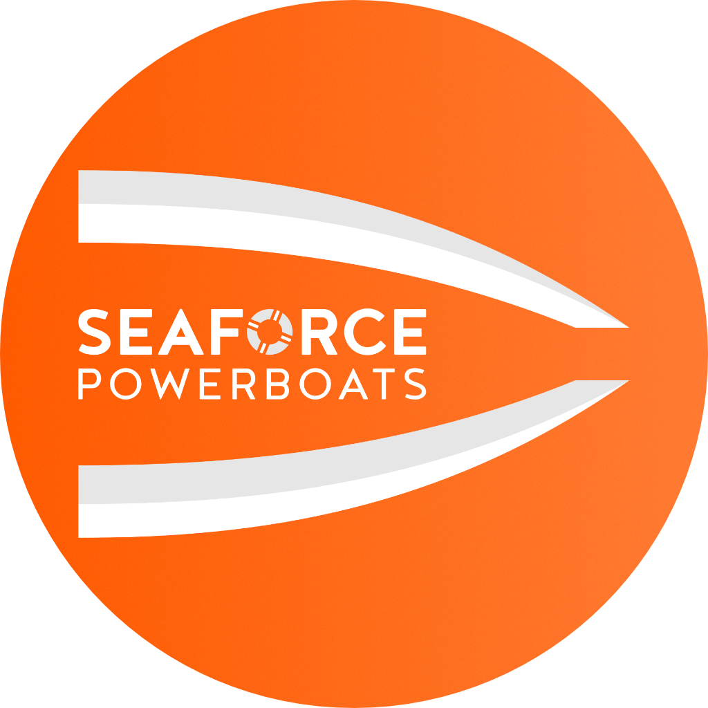 Seaforce Powerboats Orange Background Logo 1024px.png