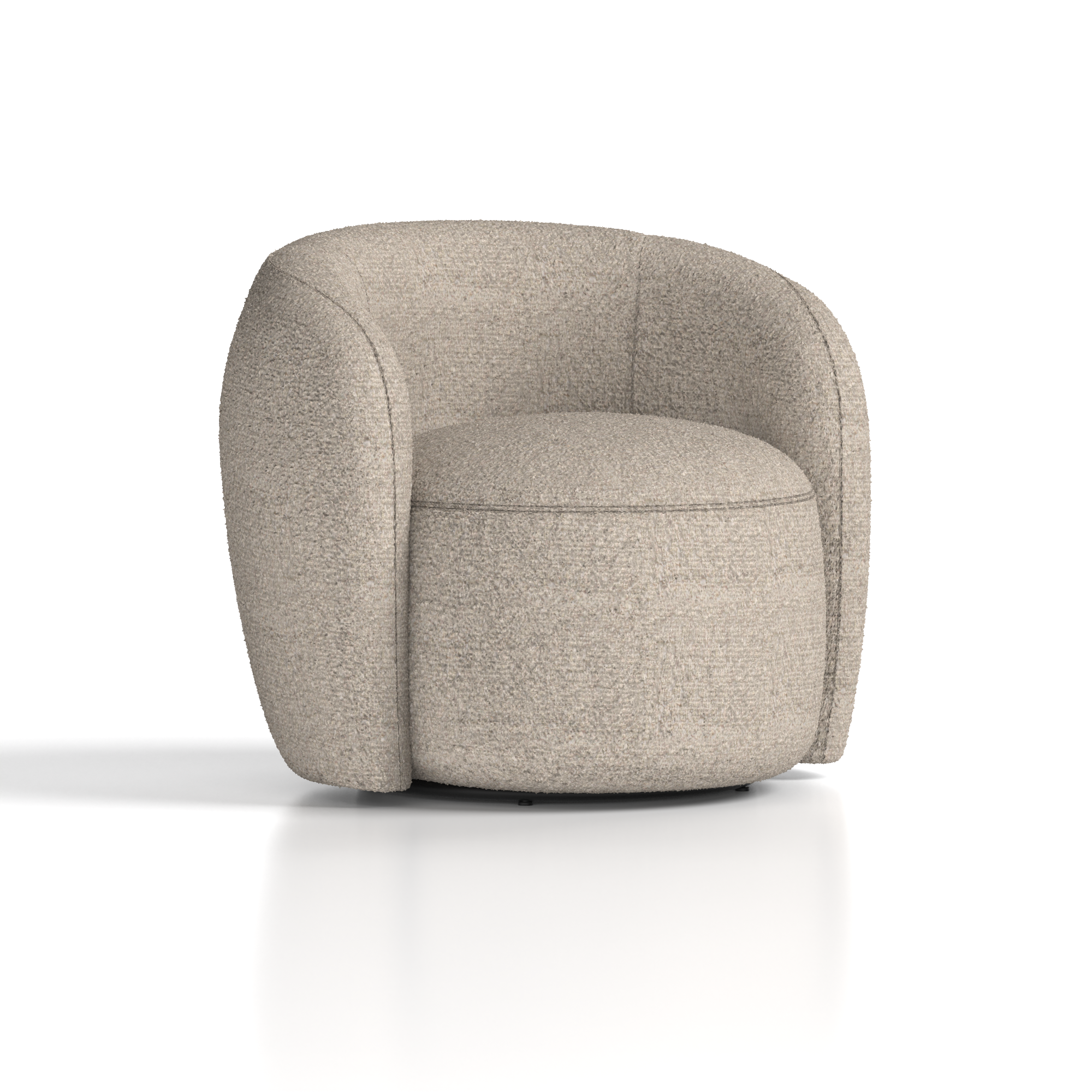 Capella swivel chair in grey main image