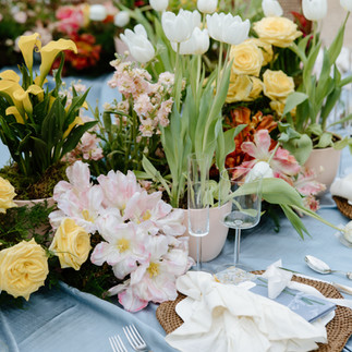 Colorful Reception Florals