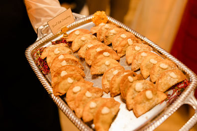 A platter of beef empanadas