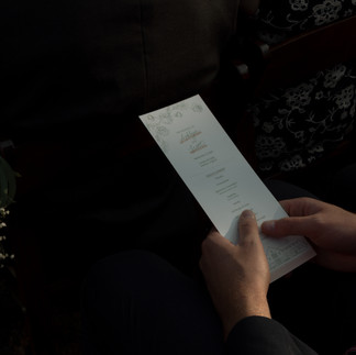 Ceremony Card