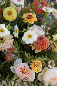 Pink, Yellow, and White Florals
