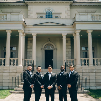 Groom with Groomsmen 