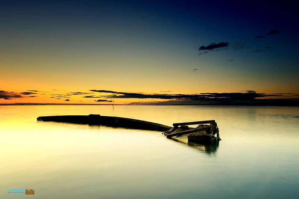 AMANECER EN EL DELTA DEL EBRO