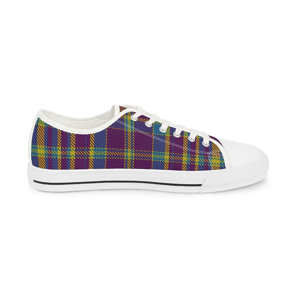 Thumbnail: Guild Tartan Men's Low Top Sneakers