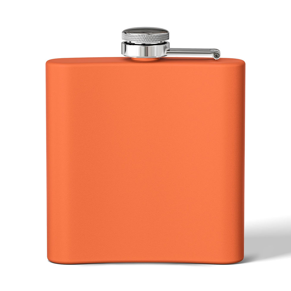 Thumbnail: Stainless Steel Flask, 6oz
