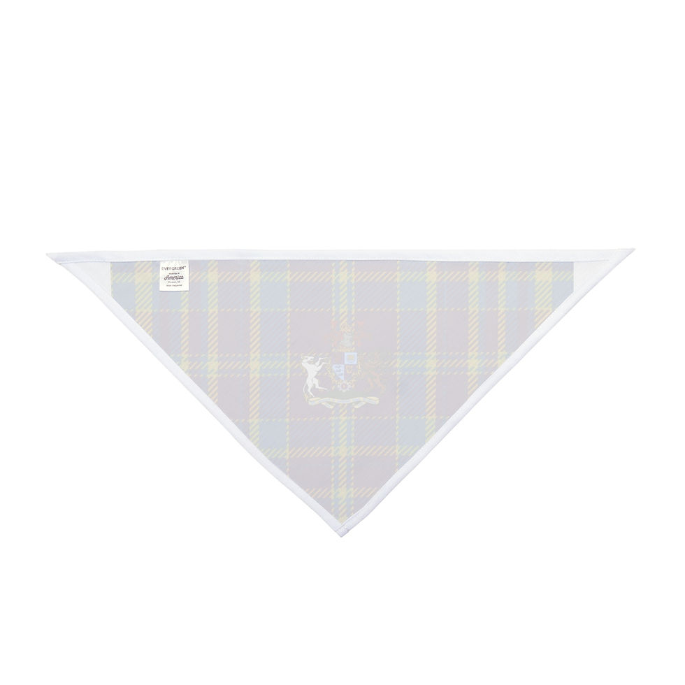 Thumbnail: Pet Bandana Tartan and Arms
