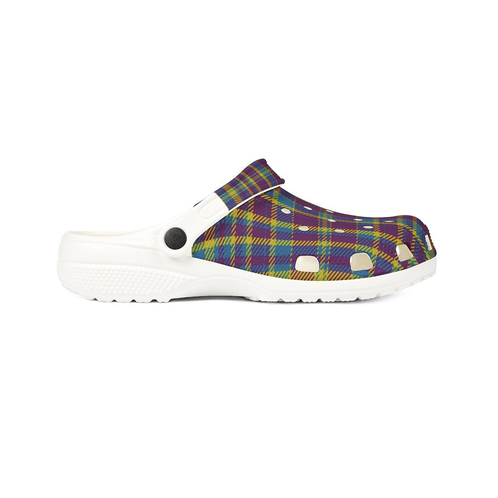 Thumbnail: Guild Tartan Rubber Shoes (AOP)