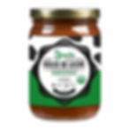 Kreche organic dulce de leche jar, gluten free caramel spread front label