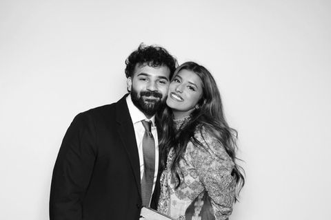 Glam Picta Booth Black and White Photo Booth Rental in Toronto & Near you