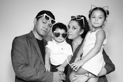 Glam Picta Booth Black and White Photo Booth Rental in Toronto & Near you