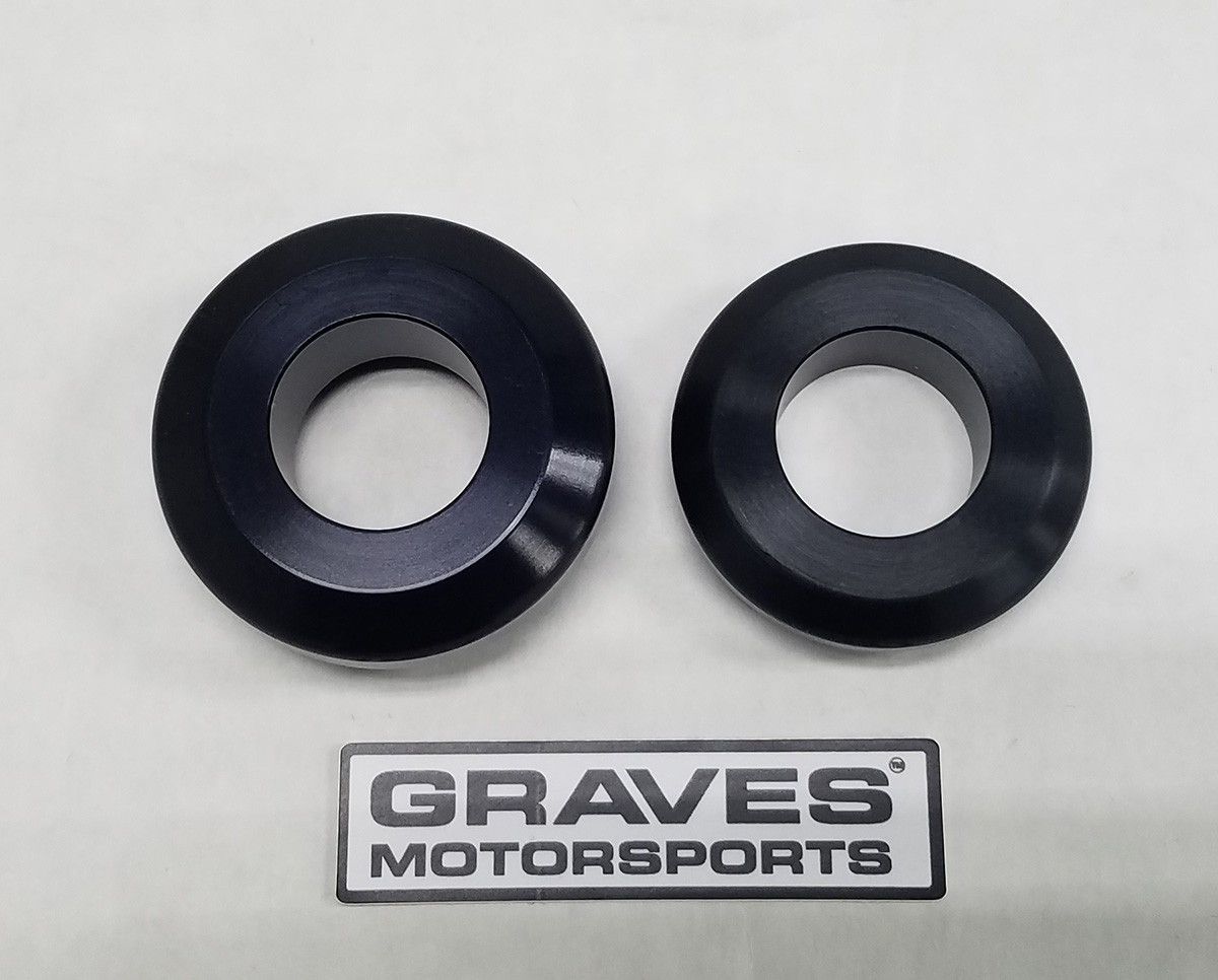 Graves Motorsports WORKS Rear Wheel Captive Spacers Kit Kawasaki Ninja 400