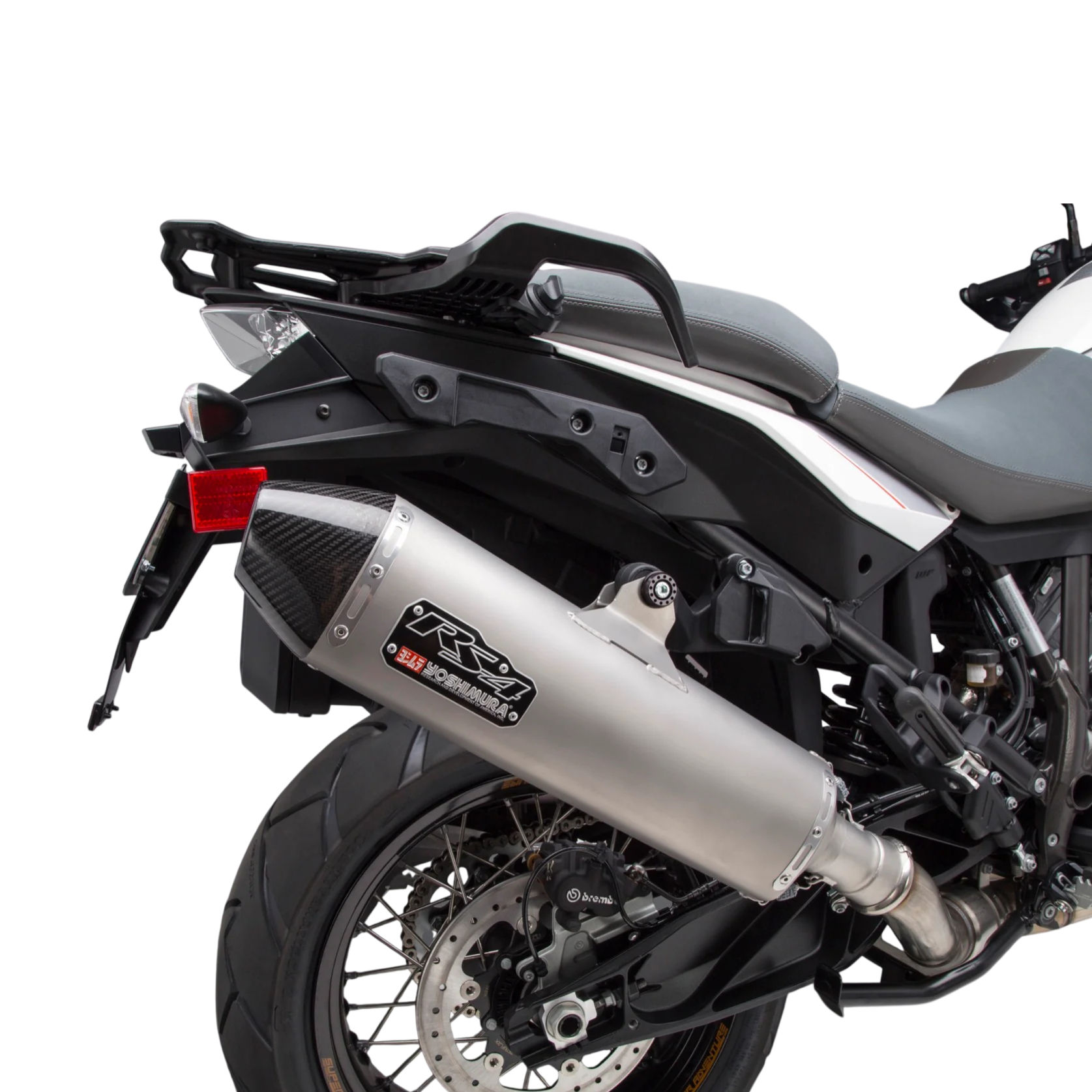 Yoshimura RS-4 Stainless Slip-On Exhaust Stainless Muffler KTM 1290 Adventure