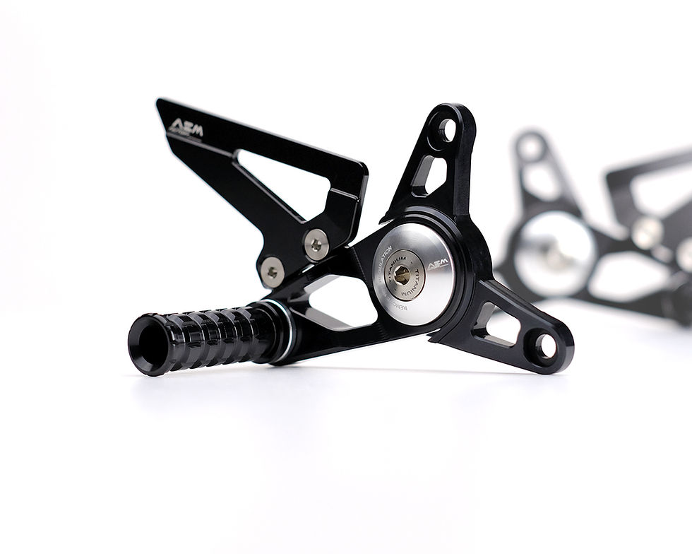 Thumbnail: AEM Factory Adjustable Billet Eccentric Hub Rearsets MV Augusta F4