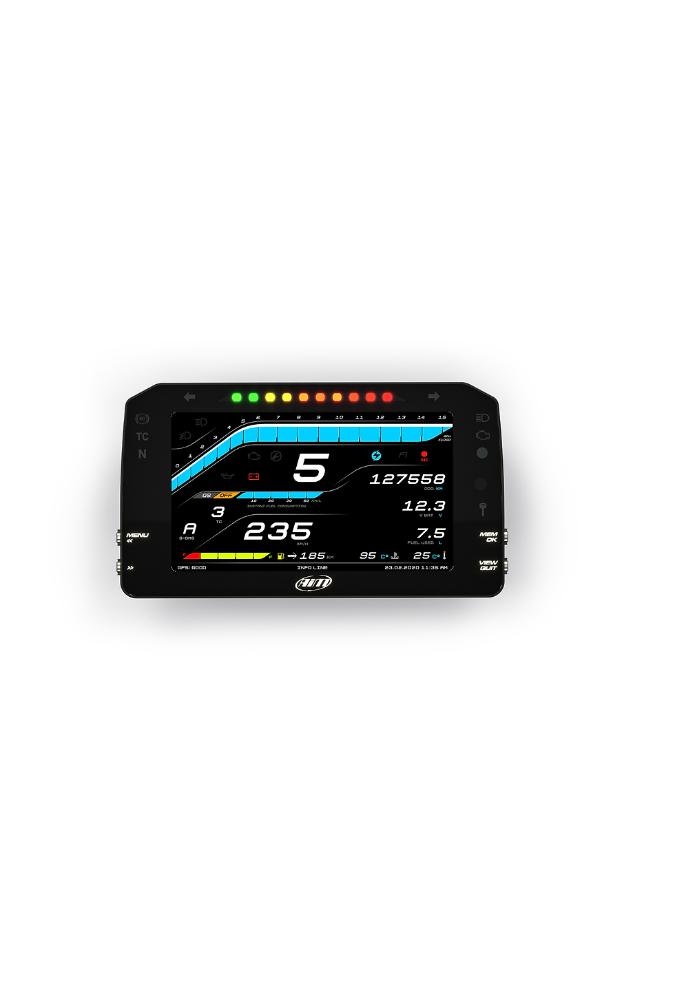 Thumbnail: AIM MXPS Plug & Play Dash Logger Suzuki GSX-R 1000 2017-2022
