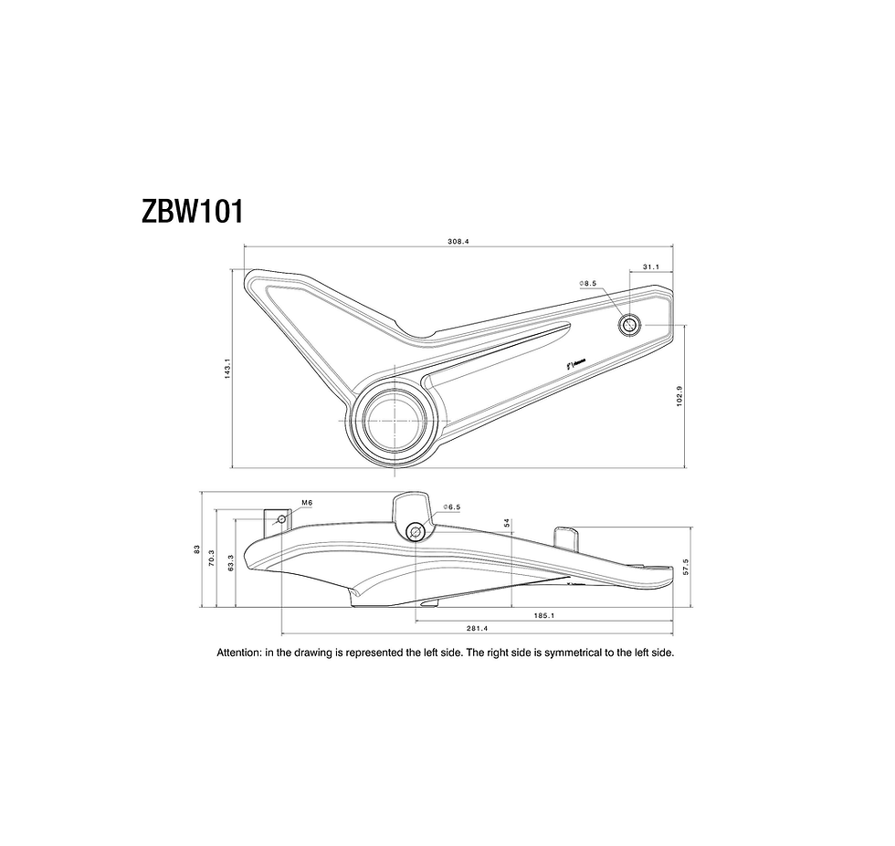 Thumbnail: Rizoma Saddle Support Covers BMW R nineT