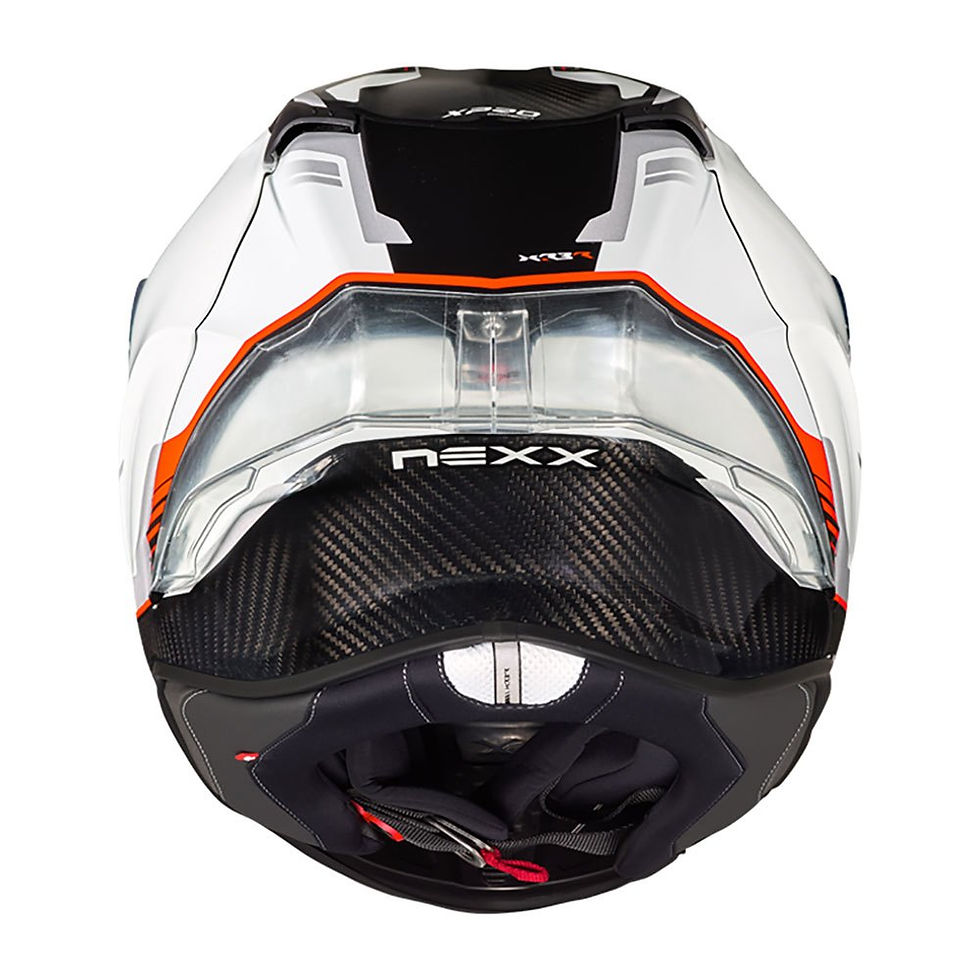 Thumbnail: NEXX X.R3R Carbon Helmet (White/Red)