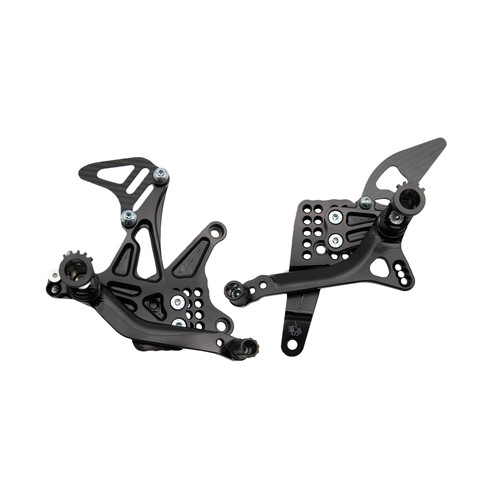 Spider Adjustable Rearsets Kawasaki Ninja 400 Bike Armory